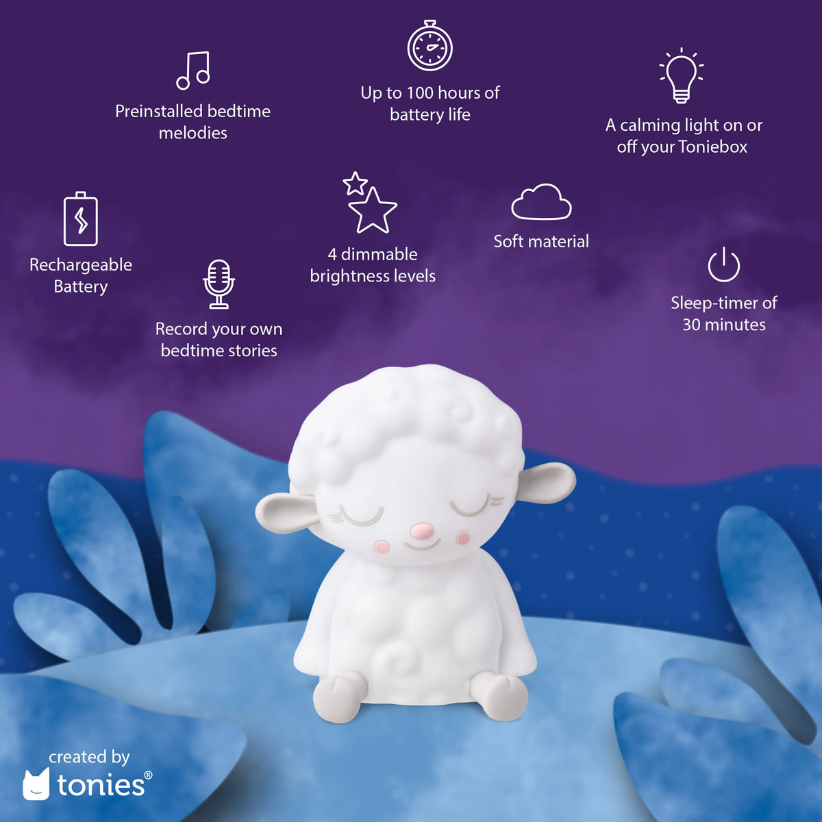 Sleepy Friends: Sleepy Sheep Night Light Tonie