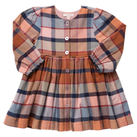 Pink Chicken Girls Mae Dress-Hayride Plaid