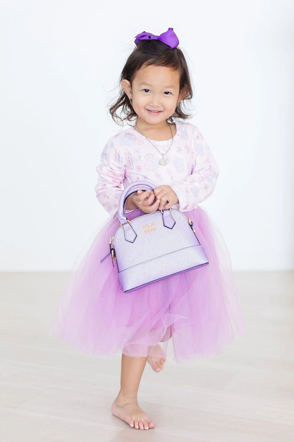 Mila and Rose Long Sleeve Tutu Party Princess Dress