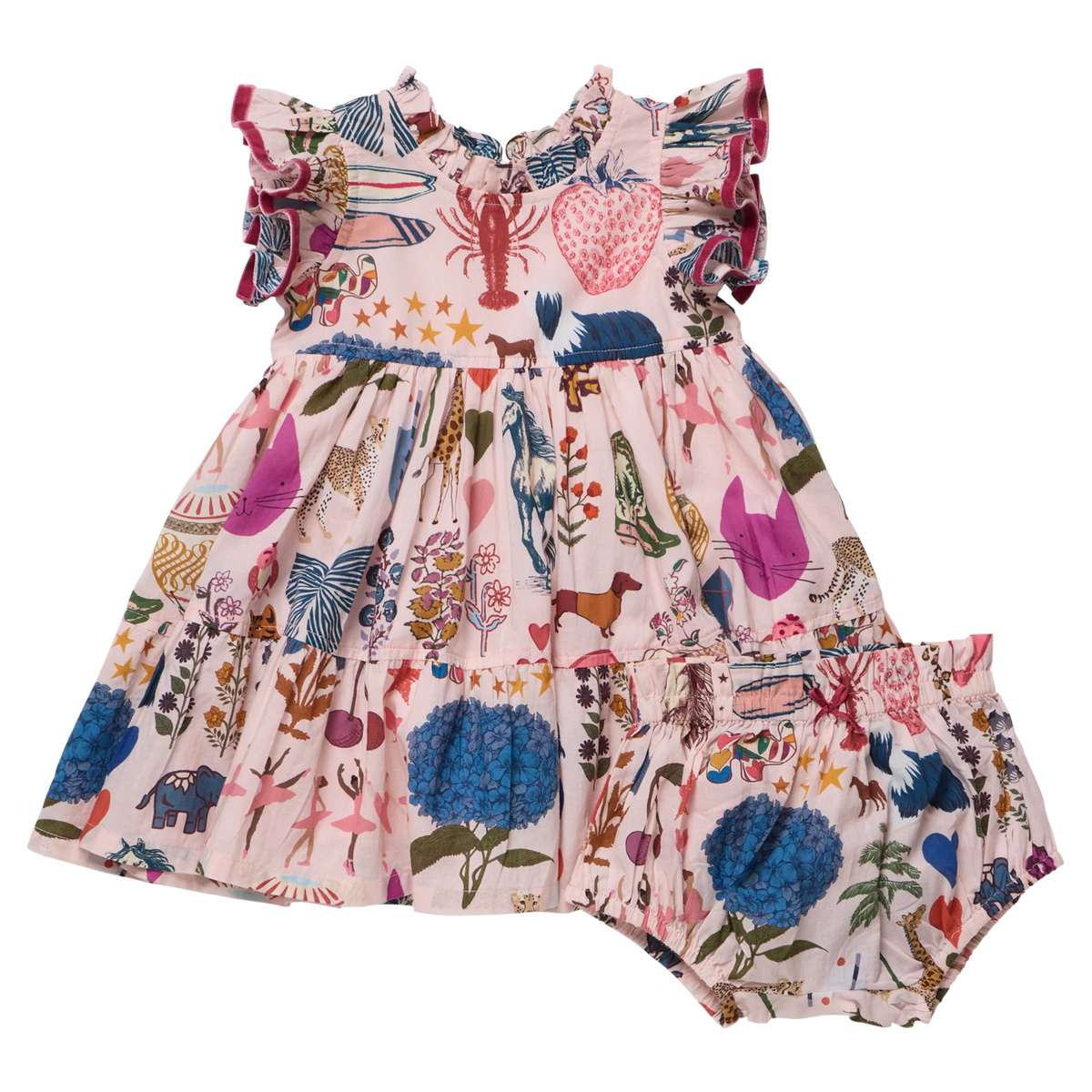 Pink Chicken Baby Girls Jennifer Dress- 20 Years of PC
