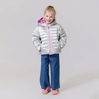 Pink Chicken Girls Reversible Riley Jacket II Pink Strawflower