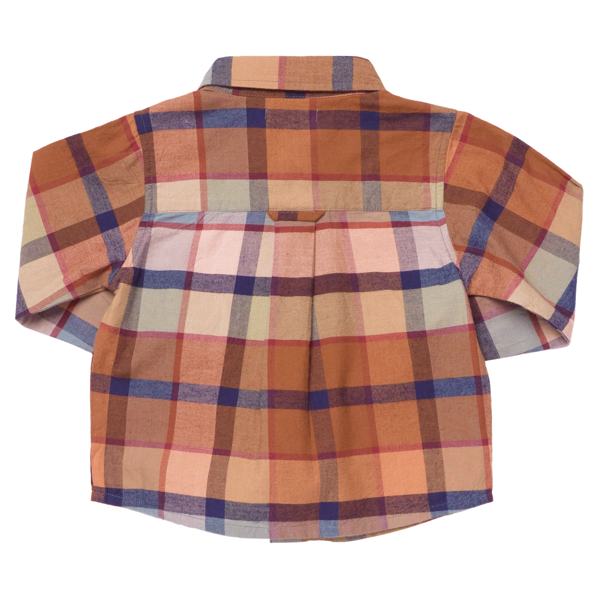 Blue Rooster Boys Long Sleeve Jack Shirt- Hayride Plaid