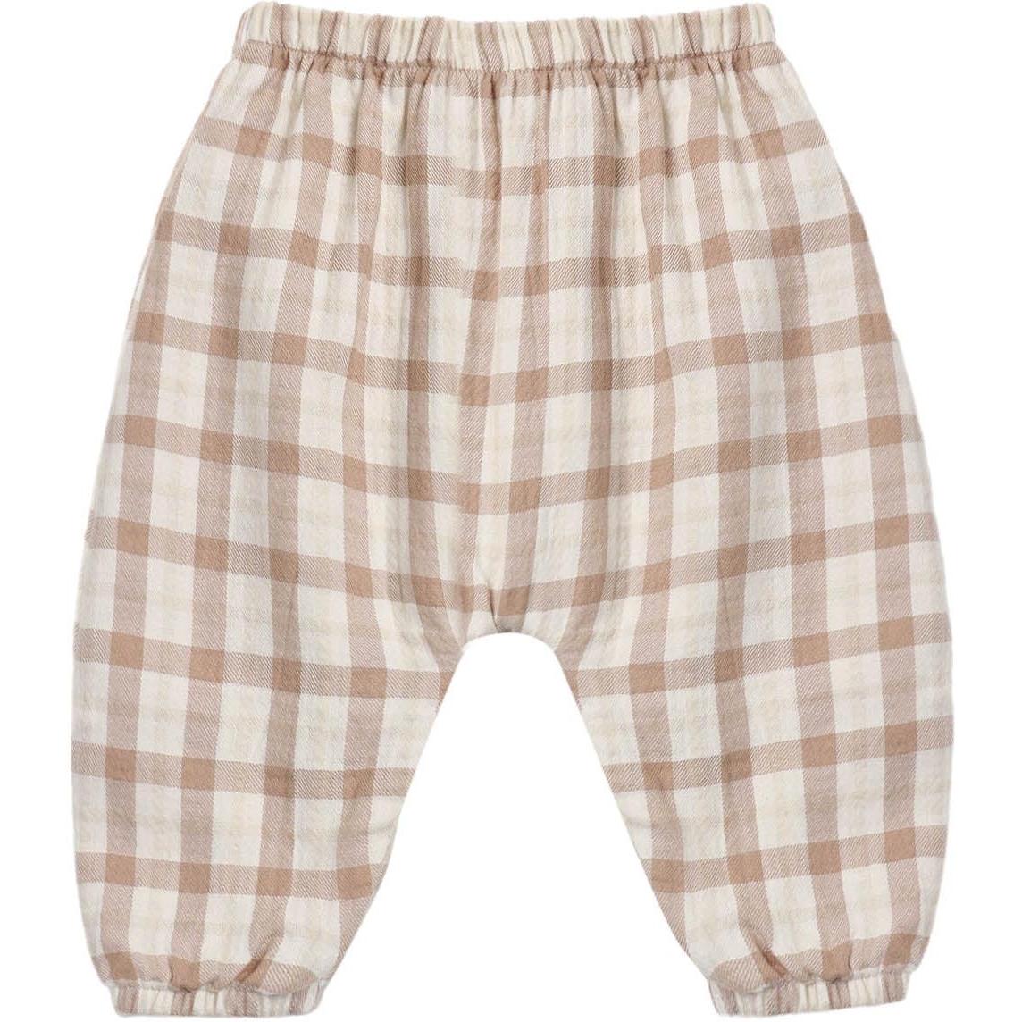 Quincy Mae Woven Pant || Rustic Plaid