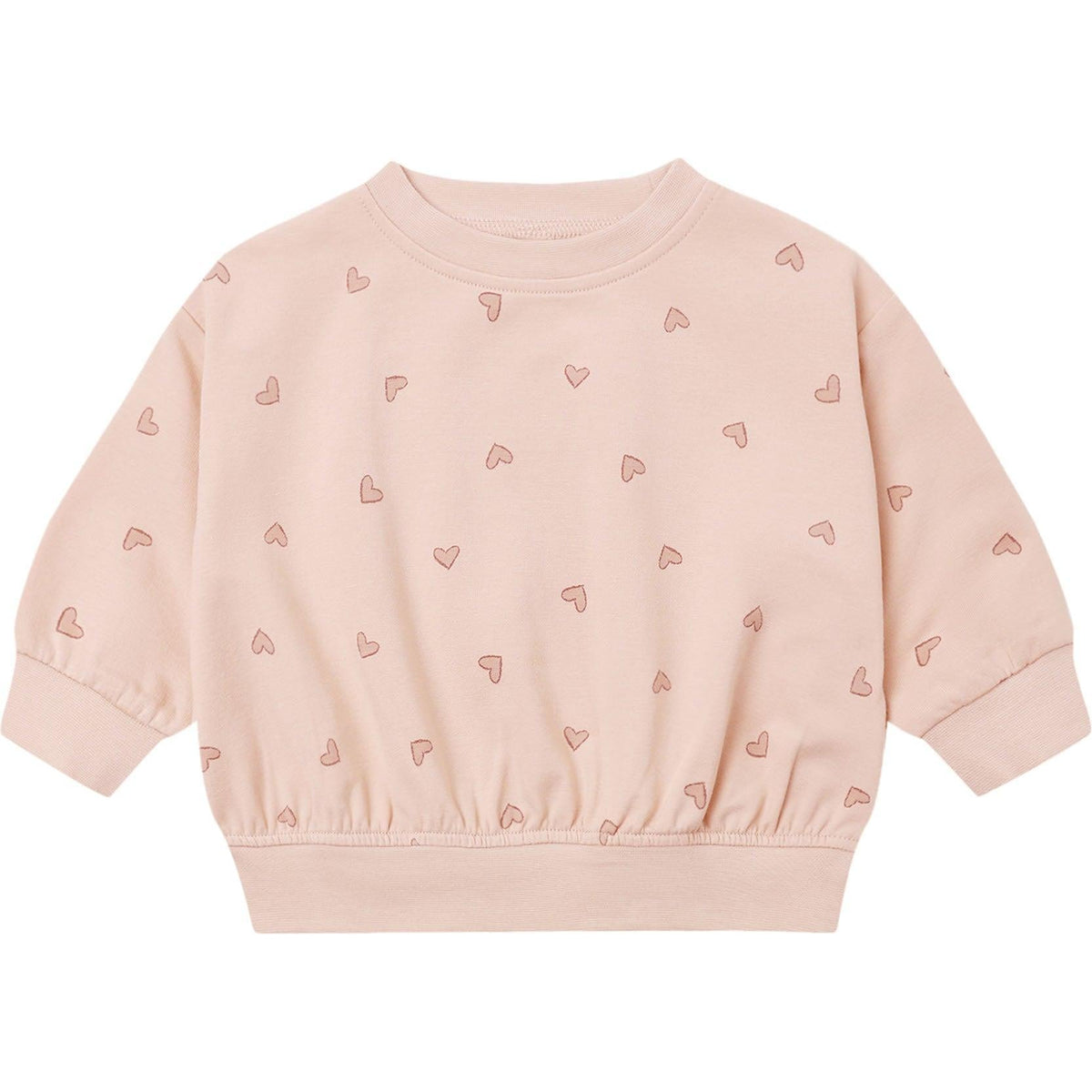 Quincy Mae Relaxed Sweatshirt || Hearts