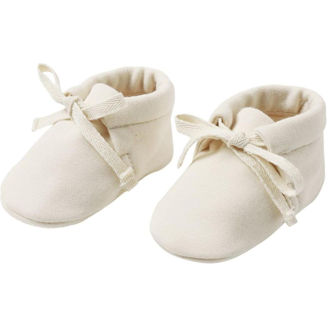Quincy Mae Baby Booties || Natural
