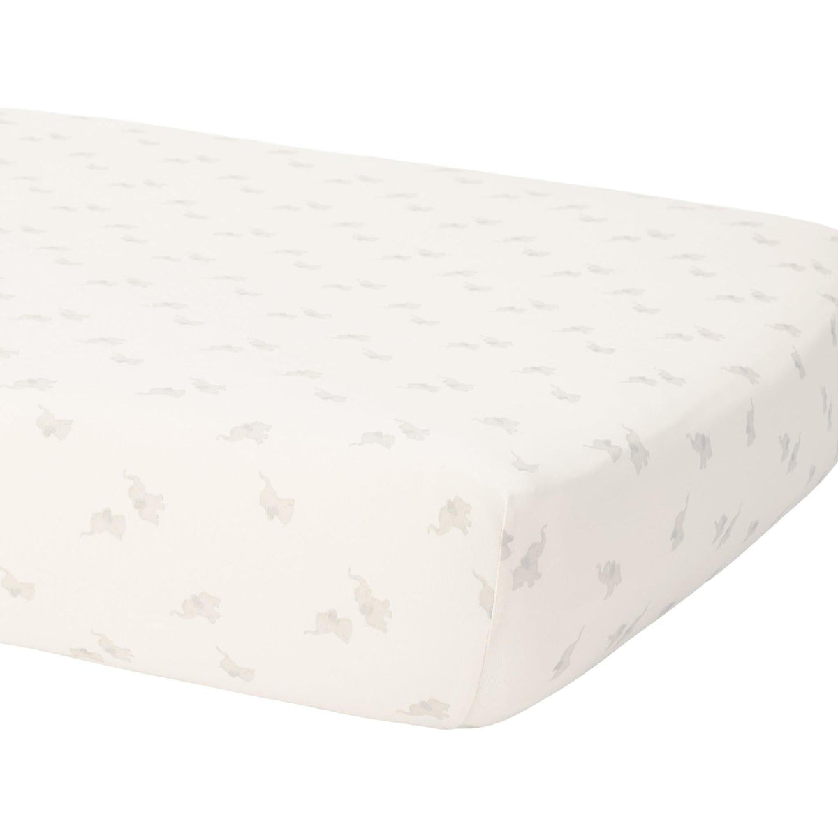 Quincy Mae Bamboo Crib Sheet || Elephants