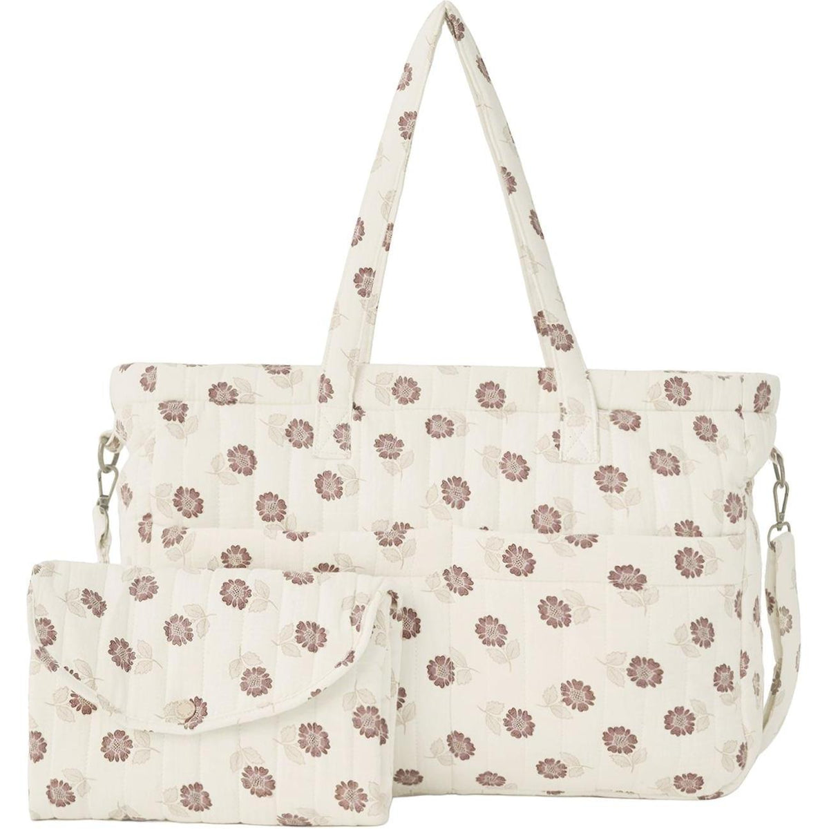 Quincy Mae Diaper Bag + Changing Pad Set || Fall Floral