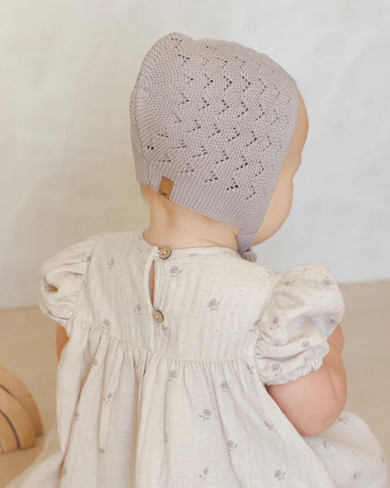 Quincy Mae Pointelle Knit- Lavender