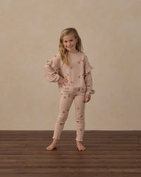 Rylee + Cru Coast Ribbed Legging- Clay Star