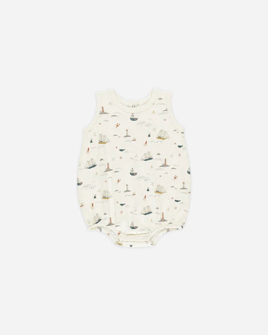 Rylee + Cru Bubble Onesie || Nautical