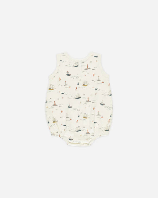 Rylee + Cru Bubble Onesie || Nautical