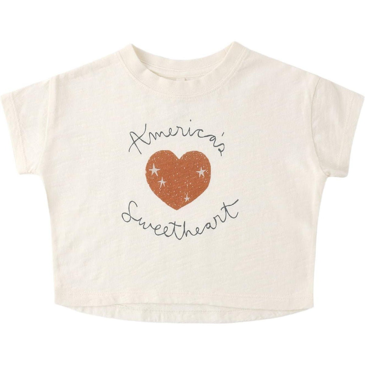 Rylee + Cru Boxy Tee || Americas Sweetheart