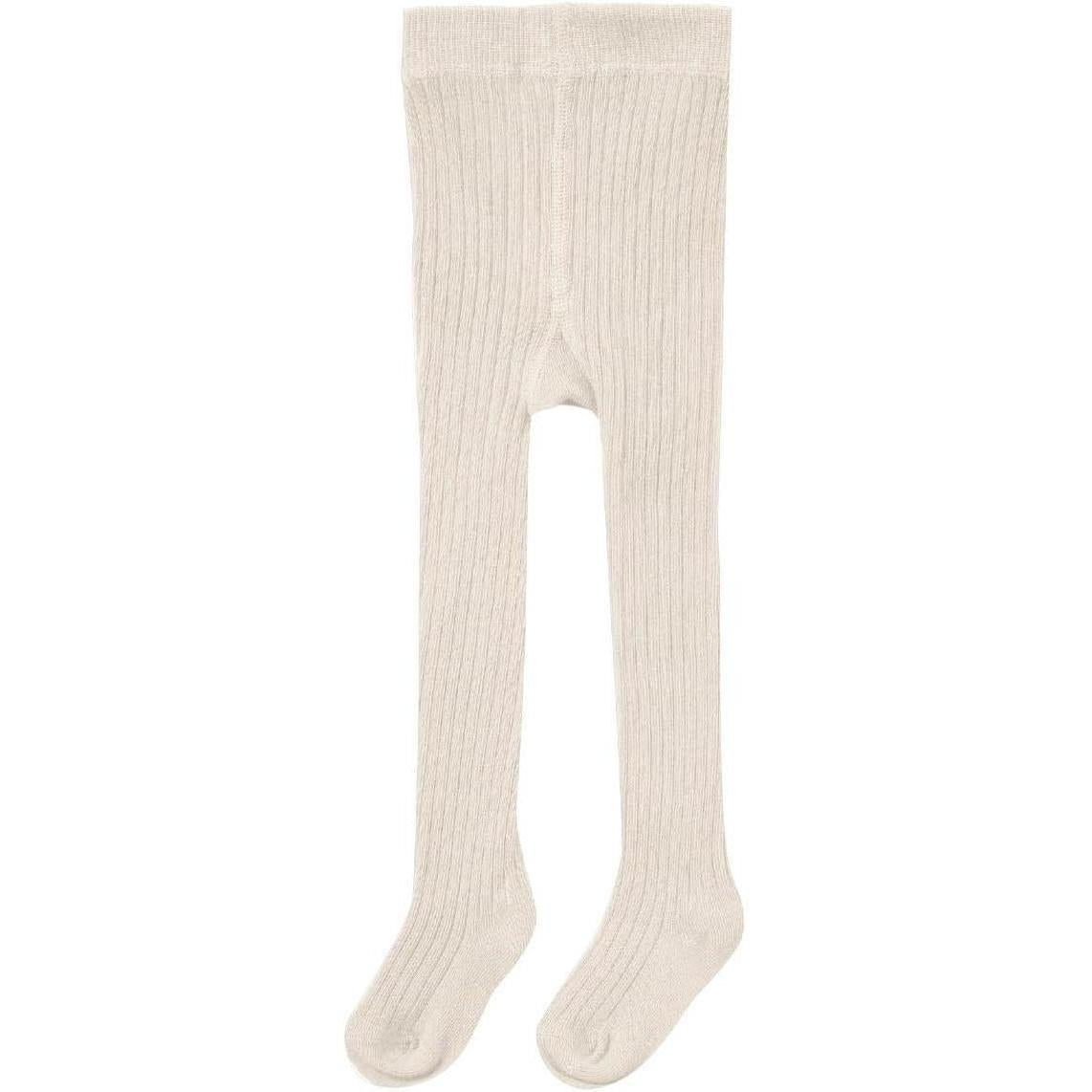 Rylee + Cru Ribbed Tights || Natural