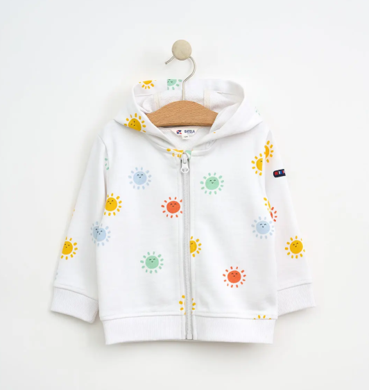 Batela Baby’s zip-up hoodie: Suns