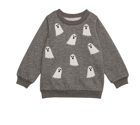 Mudpie Ghost Boucle Sweatshirt