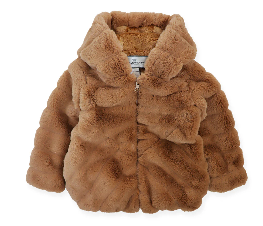 Widgeon Hooded Cozy Jacket - Chocolate Eclair