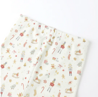 Rylee + Cru Organic Long Sleeve Pajama Set || Festive