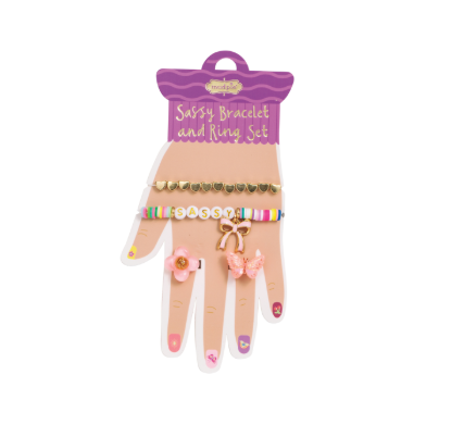 Mud Pie Bracelet and Ring Set