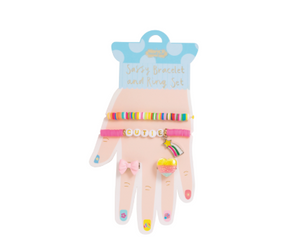 Mud Pie Bracelet and Ring Set