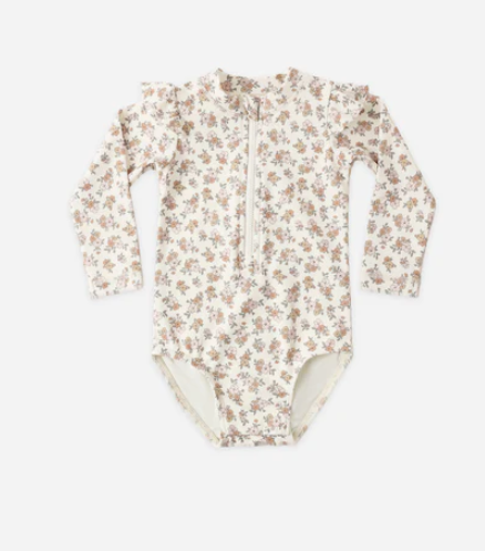 Quincy Mae  Byron Rashguard One-Piece II Wildflower