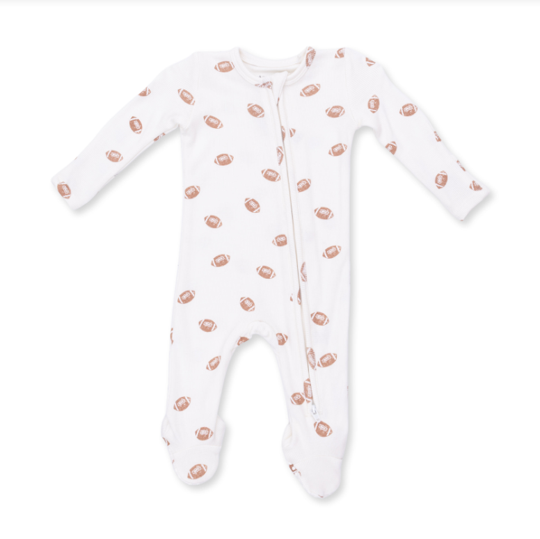 Angel Dear Mini Footballs - 2 Way Zipper Footie