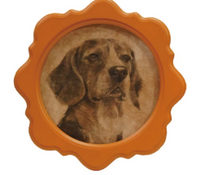 Creative Co-Op Framed Wall Décor with Vintage Reproduction Dog Image, 4 Styles
