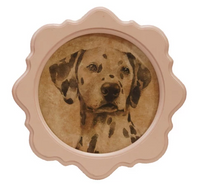 Creative Co-Op Framed Wall Décor with Vintage Reproduction Dog Image, 4 Styles