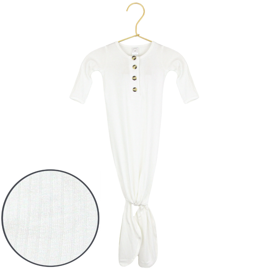 Lou Lou and Company Wren Ribbed Knotted Gown