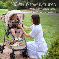 Britax Phases Travel System with Arbor Infant Car Seat + StayTight Base