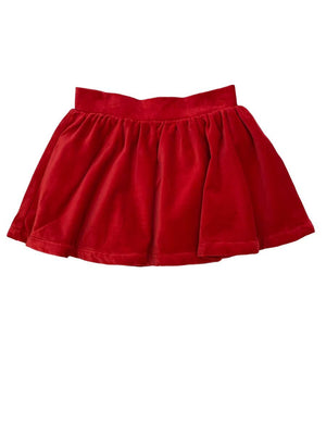 Lulu Bebe Sophie Velvet Skirt