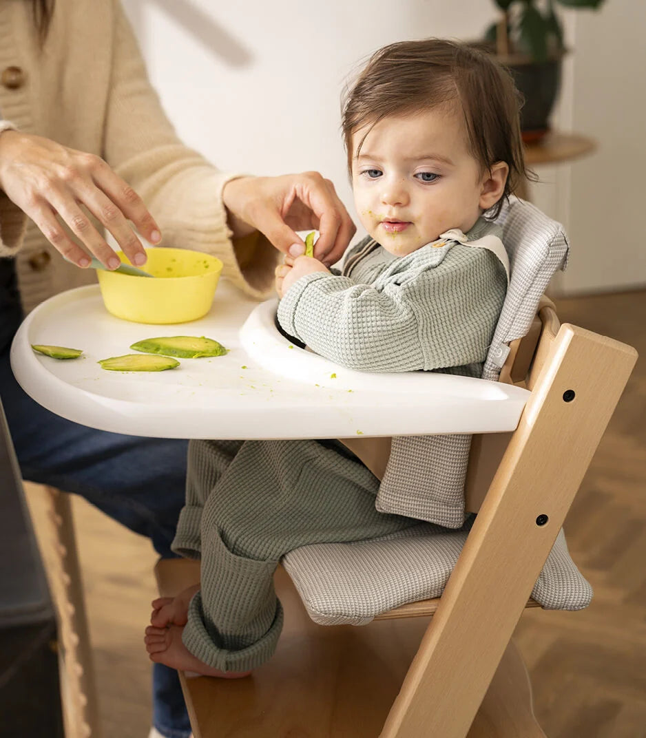stokke white tray Stokke Tray white – Baby Go Round, Inc