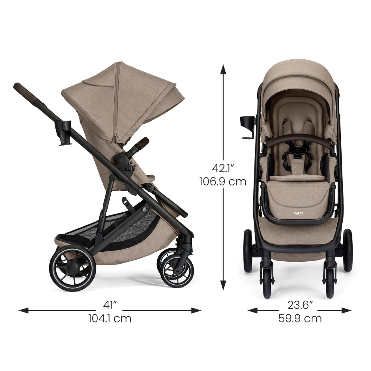 Britax Prism Full-Size Modular Stroller