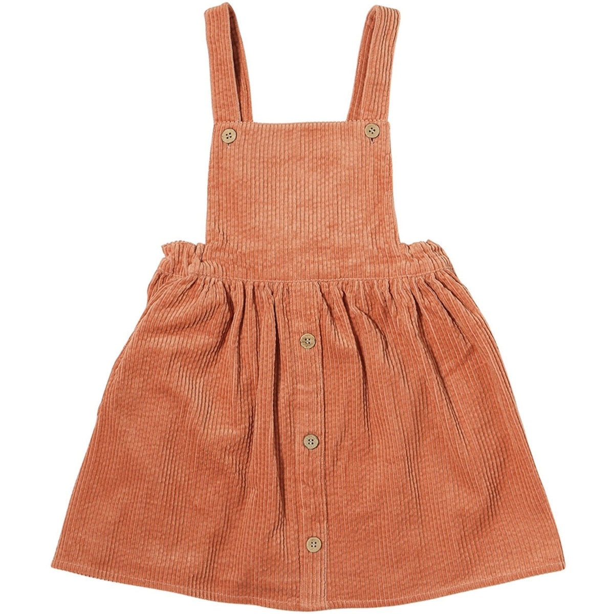 Vignette Autumn Pinafore | Dusty Peach