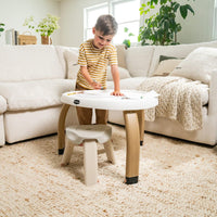 Tiny Love 5-in-1 Stationary Activity Center | Black & White Décor Collection