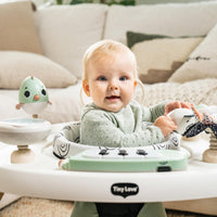 Tiny Love 5-in-1 Stationary Activity Center | Black & White Décor Collection