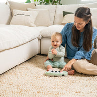 Tiny Love 5-in-1 Stationary Activity Center | Black & White Décor Collection