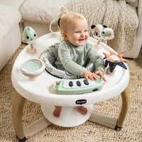 Tiny Love 5-in-1 Stationary Activity Center | Black & White Décor Collection