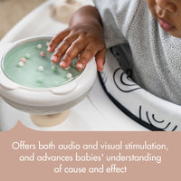 Tiny Love 5-in-1 Stationary Activity Center | Black & White Décor Collection