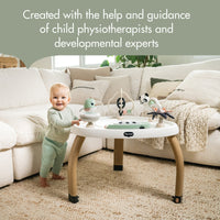 Tiny Love 5-in-1 Stationary Activity Center | Black & White Décor Collection