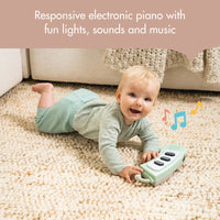 Tiny Love 5-in-1 Stationary Activity Center | Black & White Décor Collection