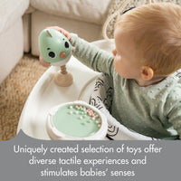 Tiny Love 5-in-1 Stationary Activity Center | Black & White Décor Collection