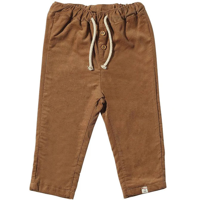 Me & Henry Linear Brown Lined Cords