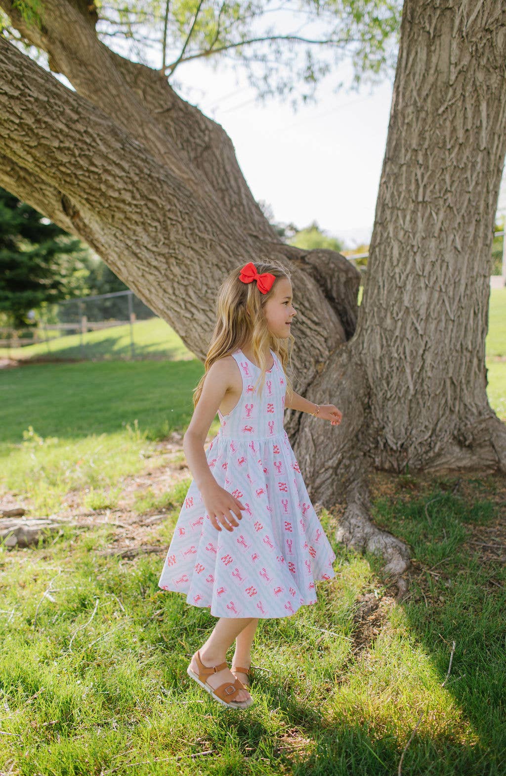 Ollie Jay - Sofia Dress in Le Crustace | Girls Twirl Dress