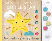 Simon & Schuster - Touch and Trace Nursery Rhymes: Twinkle, Twinkle Little Star with 5-Buttton Light and Sound by Editors of Silver Dolphin Books
