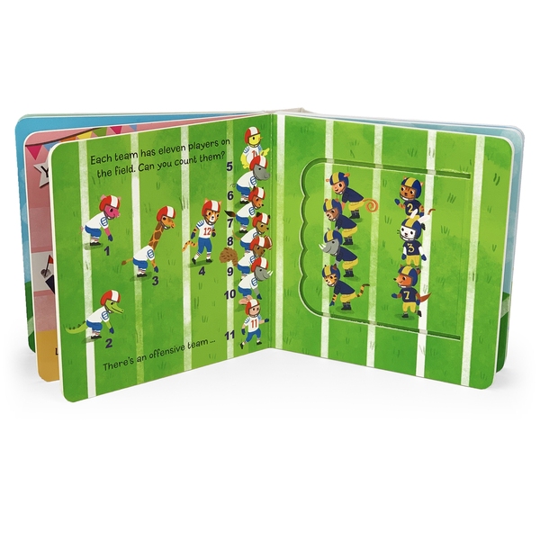 Cottage Door Press - Let's Play Football Lift-a-Flap Sports Board Book