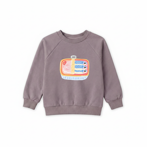 bug + bean kids - Organic Cotton Sweatshirt - Sardines