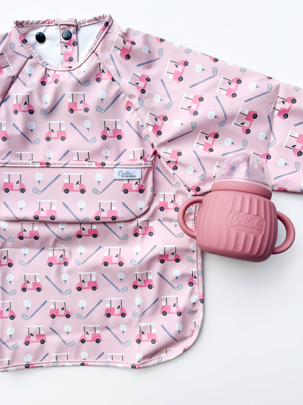 Calla & Friends - The Grayson Long Sleeve Bib - Golf