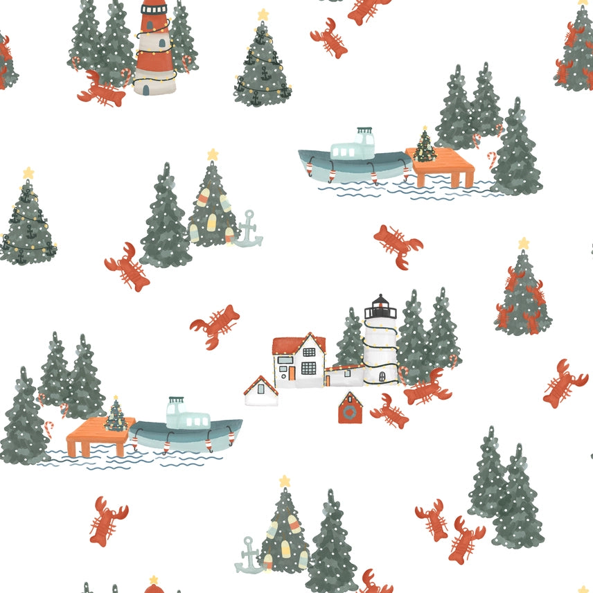 With Love From Collection French Terry Two Piece Set Harbor Holidays