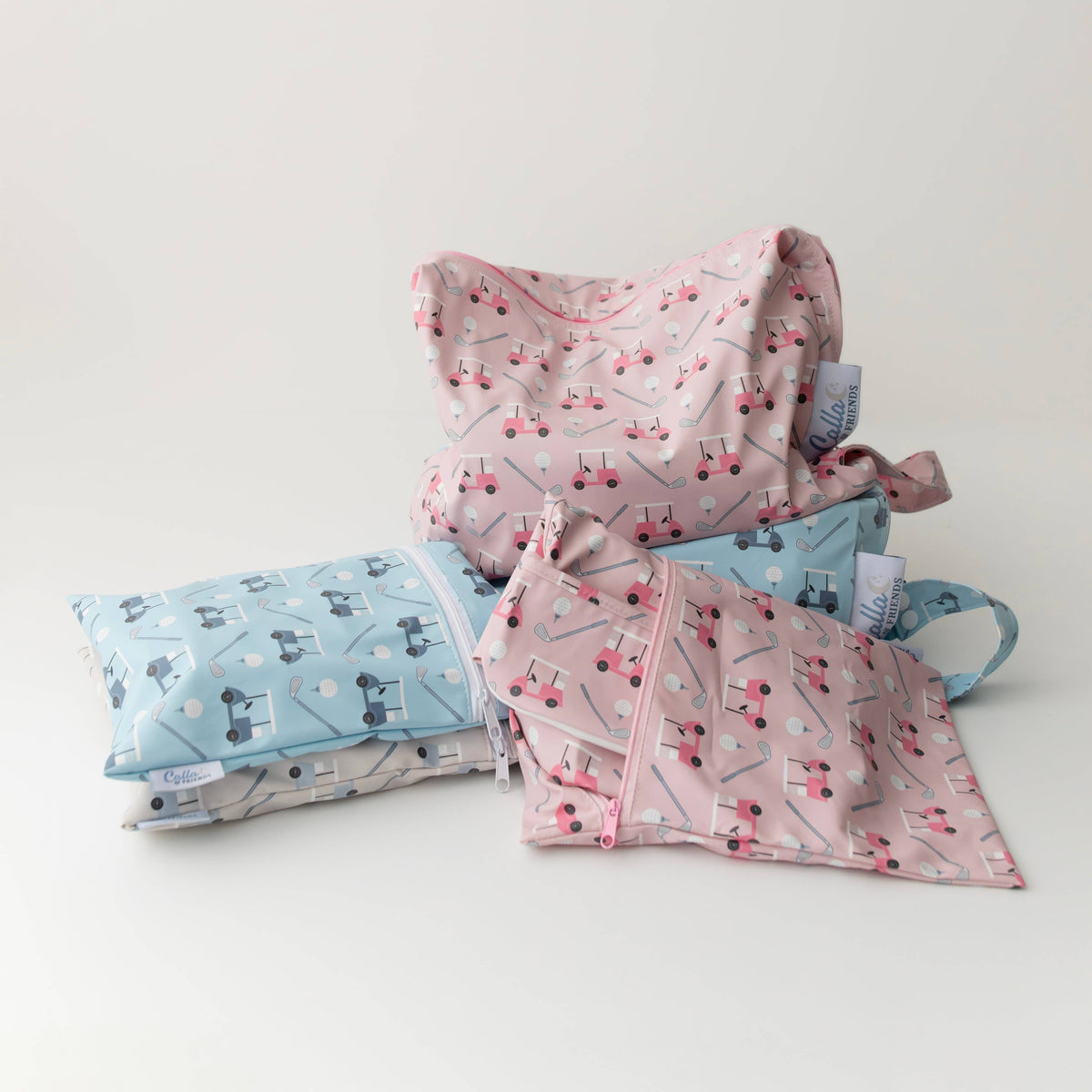 Calla & Friends - The Grayson Long Sleeve Bib - Golf