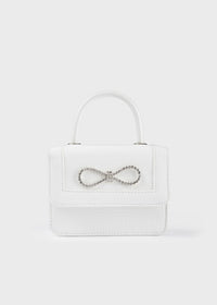 Mayoral Applique Handbag- White